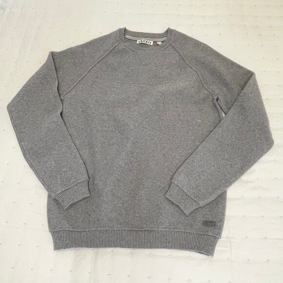 Esprit Pullover Sweatshirt Sweater Men’s L | Gray Soft Fleece Casual | EUC - Picture 2 of 14